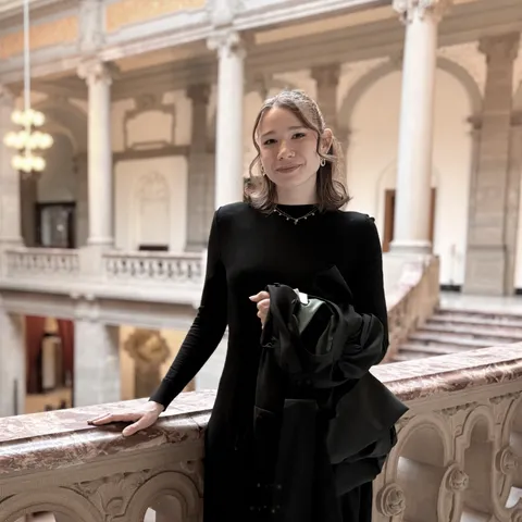 Maïa Zibolt, avocate, au palais de justice de Strasbourg